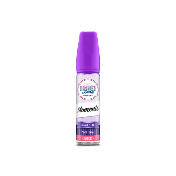 DINNER LADY MOMENTS GRAPE STAR FLAVOUR SHOT 60ML